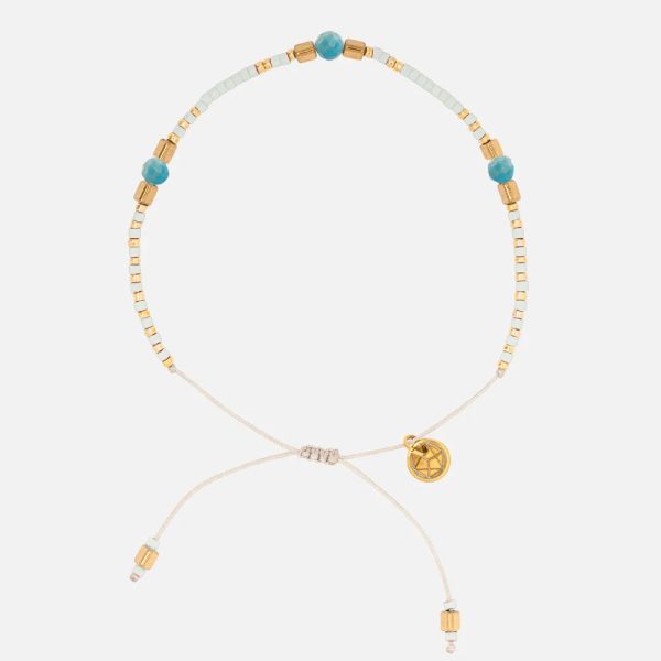 Kehlchakra Armband Deluxe Zu verkaufen