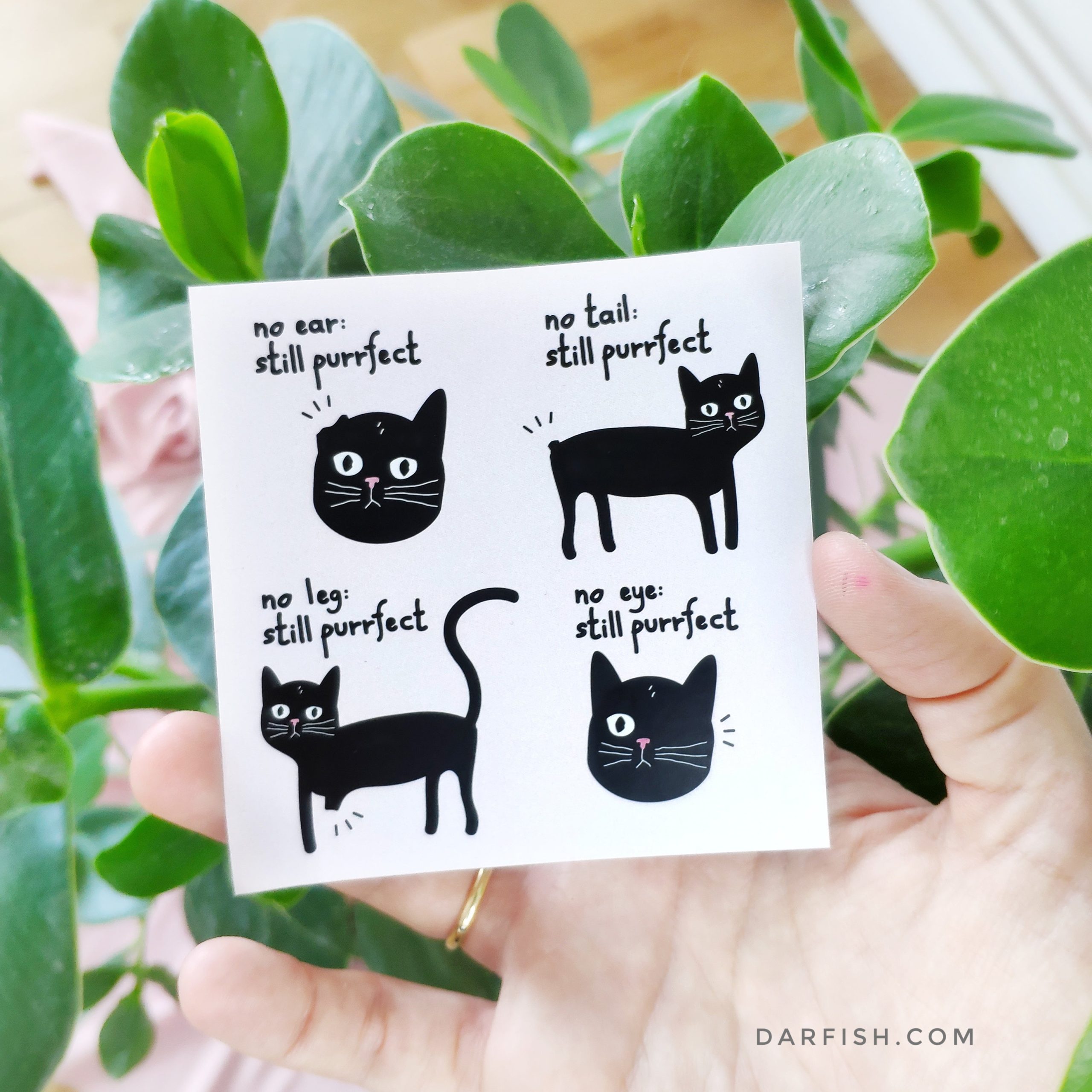 Purrrfect Cat Sticker Online