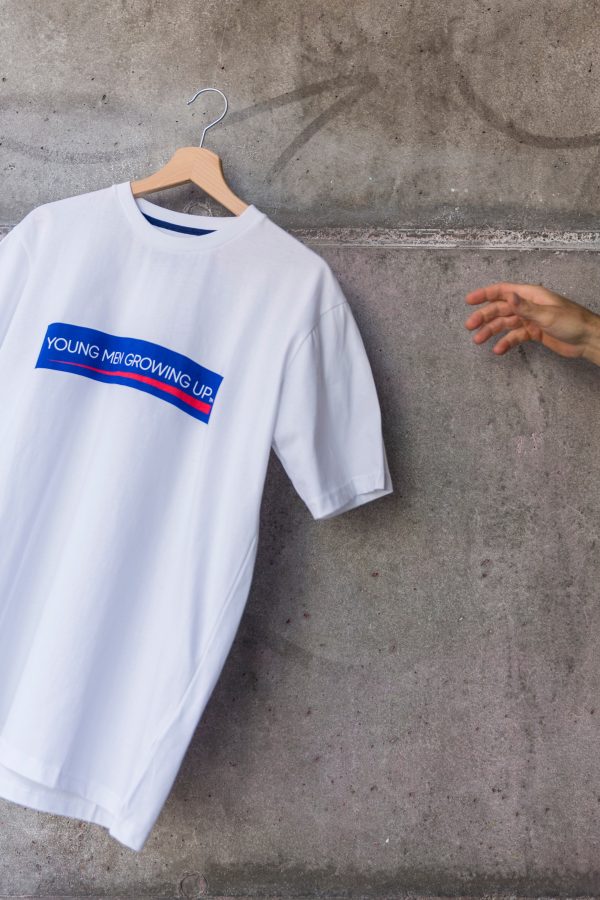 YMGU® Navy logo T-Shirt Online – Bild 3