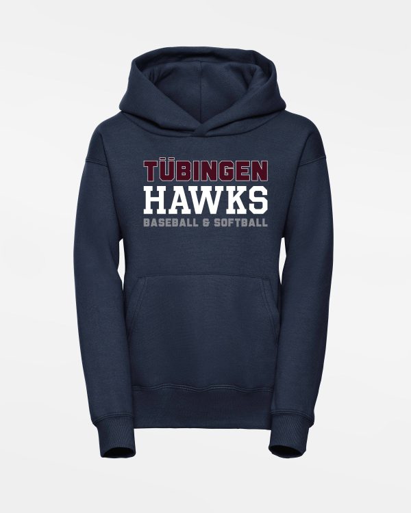 Russell Kids Basic Hoodie  Tübingen Hawks , Primary Logo, navy blau Rabatt