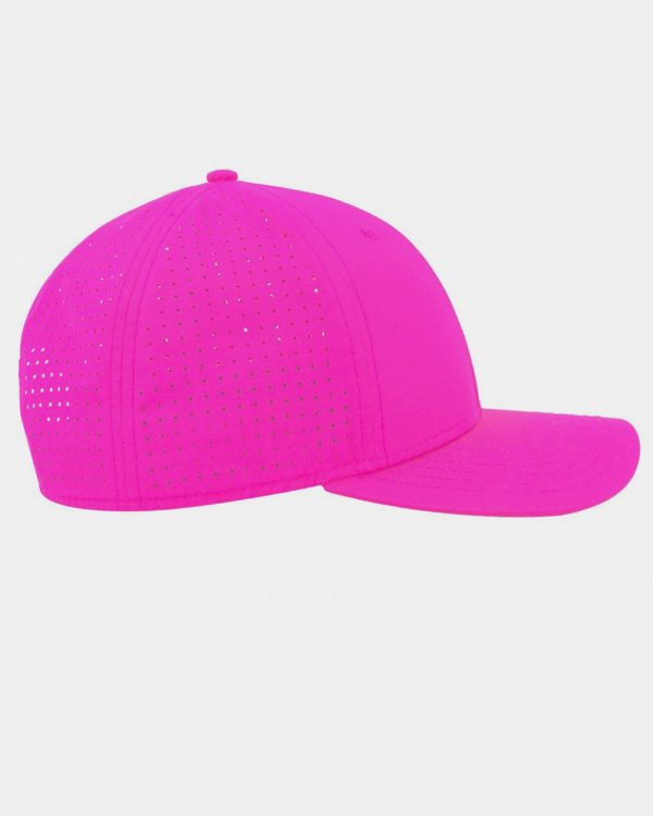 Diamond Pride Premium Light Curved Snapback Cap, pink Verkauf – Bild 5